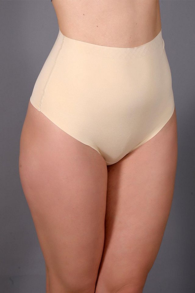 C&CITY String Lasergeschnittener nahtloser String mit hoher Taille C19206 Schwarz von C&CITY