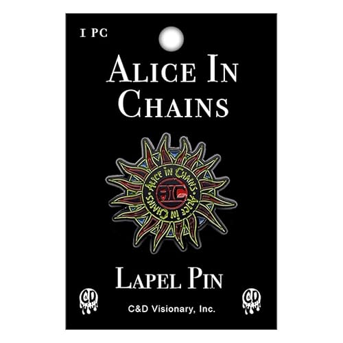 Alice in Chains Anstecknadel aus Metall Alice in Chains Anstecknadel aus Metall von C&D Visionary
