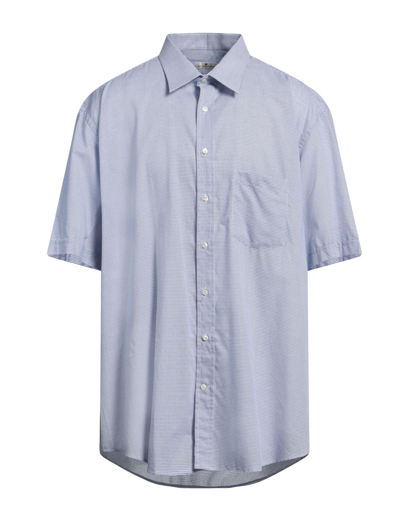 C. DE FRANCESCHI Hemd Herren Blau von C. DE FRANCESCHI