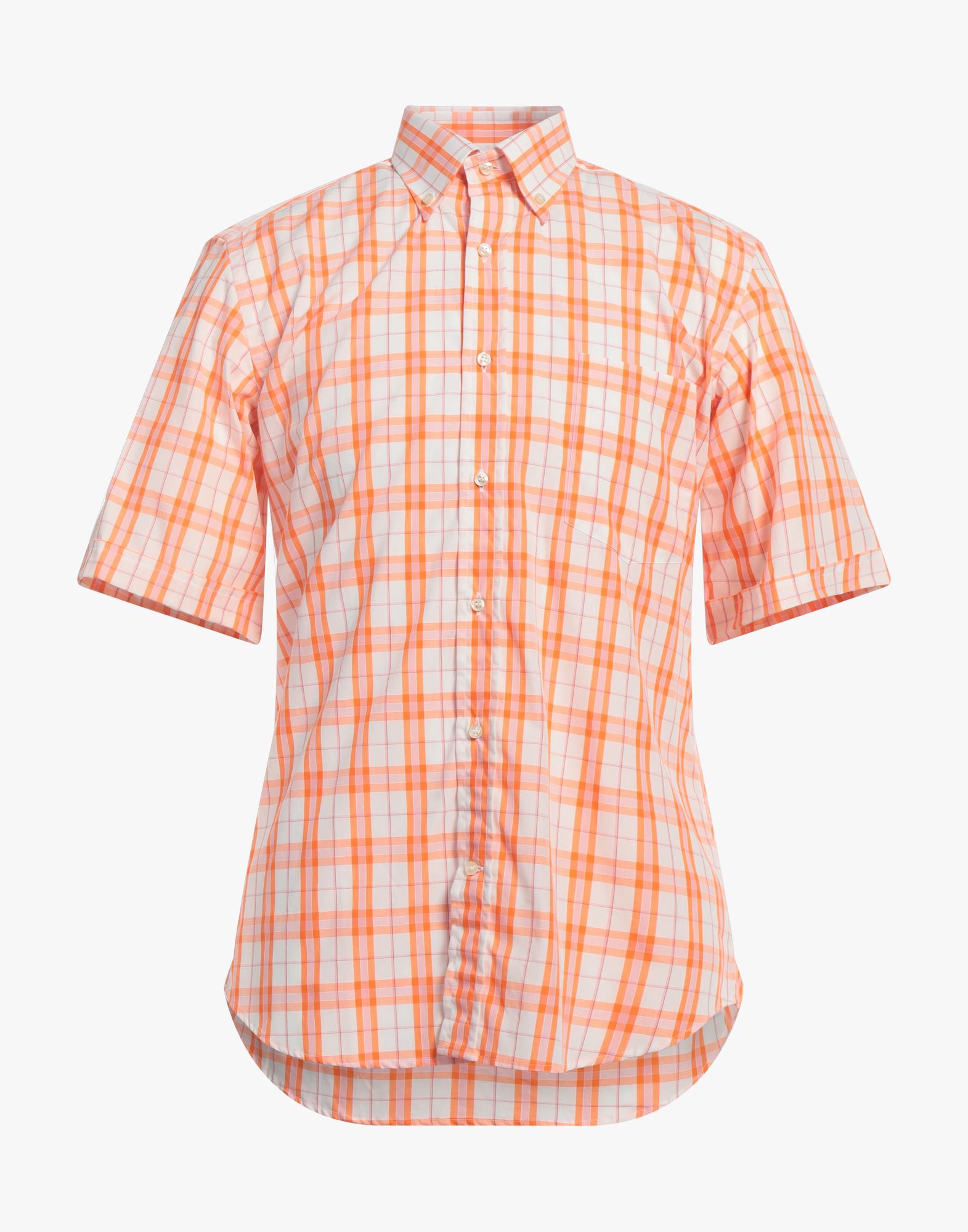 C. DE FRANCESCHI Hemd Herren Orange von C. DE FRANCESCHI