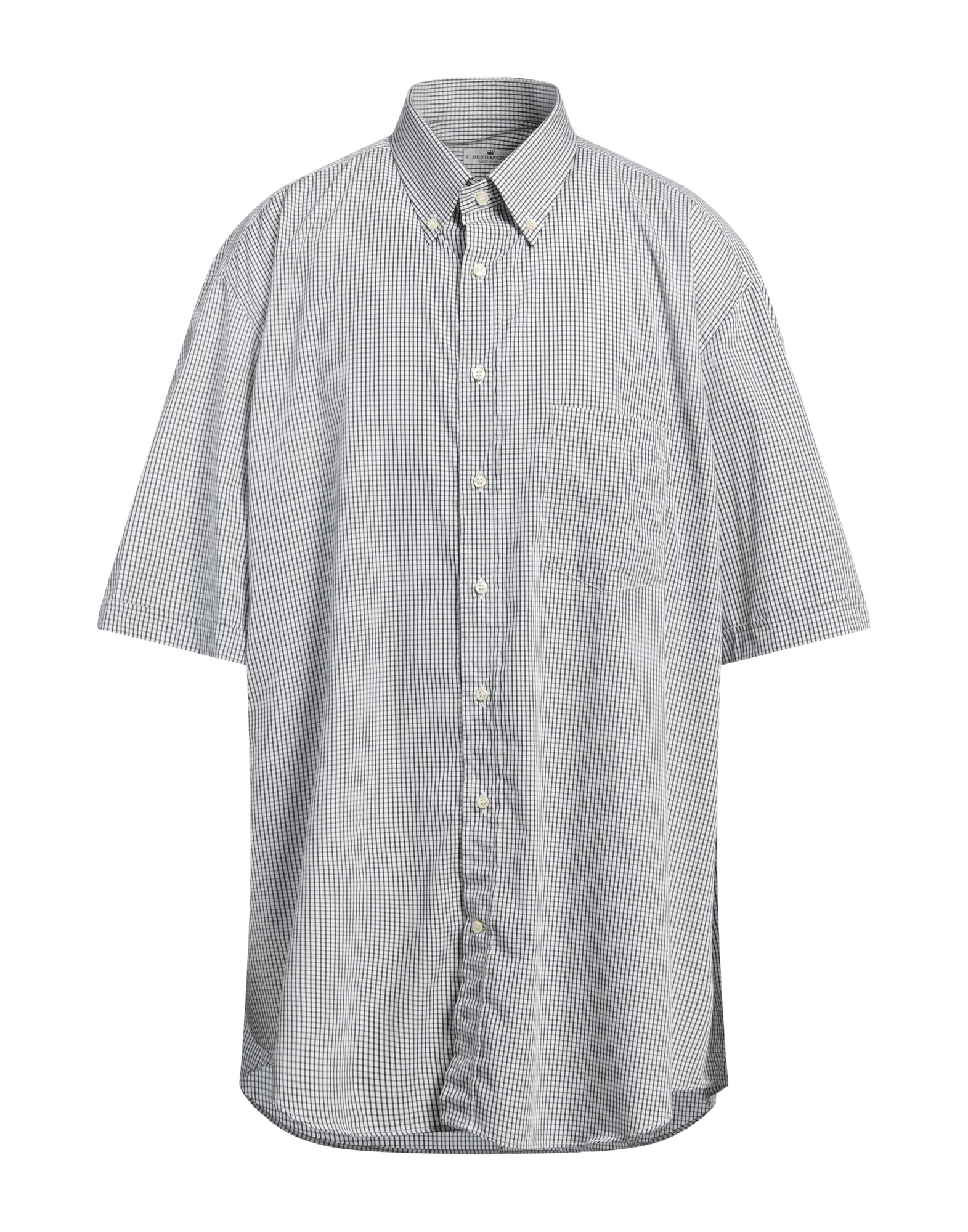 C. DE FRANCESCHI Hemd Herren Schwarz von C. DE FRANCESCHI