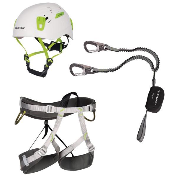 C.A.M.P. - Kit Ferrata Kinetic Rewind Energy Team - Kletterset Gr L grau C.A.M.P. - Kit Ferrata Kinetic Rewind Energy Team - Kletterset Gr L grau von C.A.M.P.