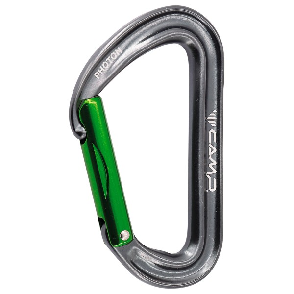 C.A.M.P. - Photon Straight Gate - Schnappkarabiner grau von C.A.M.P.