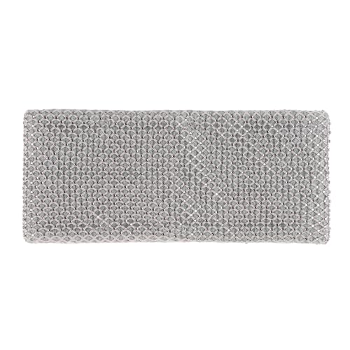 C.C Net Strass Headwrap für Frauen - Recyceltes Garn Dehnbar Weich Warm Strick Winter Stirnband Ohr Wärmer (Grau) von C.C