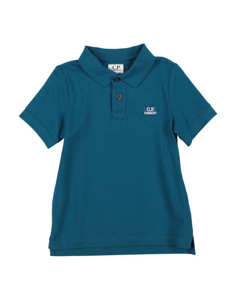 C.P. COMPANY UNDERSIXTEEN Poloshirt Kinder Aquamarin von C.P. COMPANY UNDERSIXTEEN