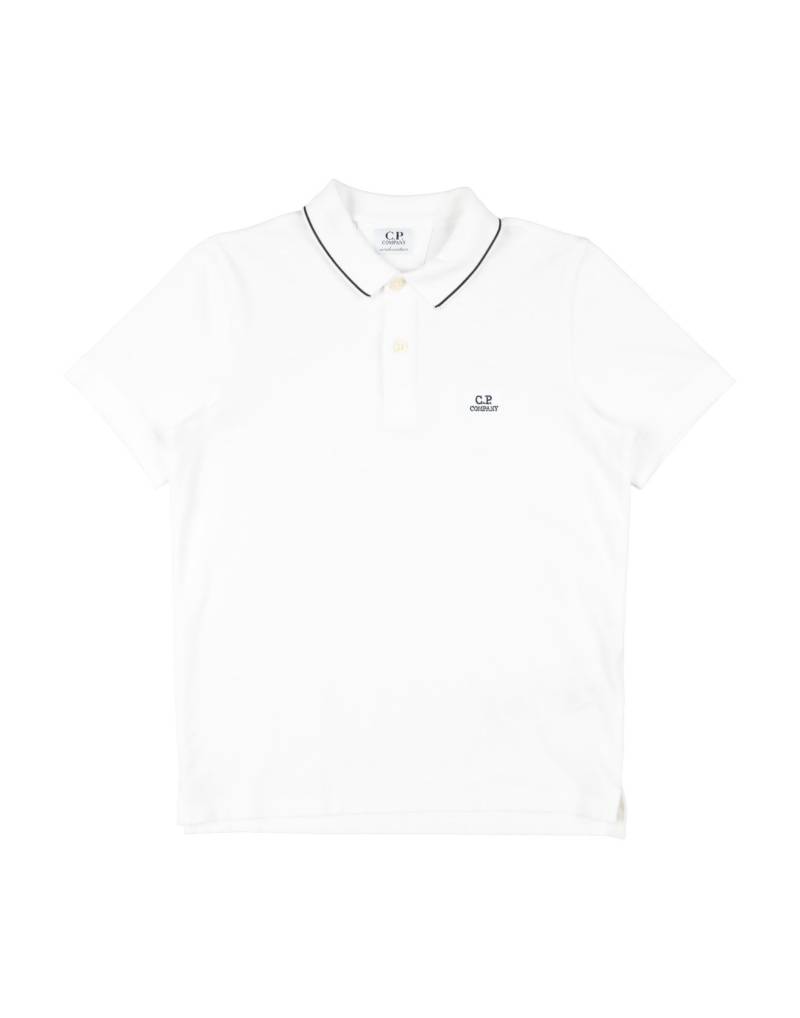 C.P. COMPANY UNDERSIXTEEN Poloshirt Kinder Weiß von C.P. COMPANY UNDERSIXTEEN
