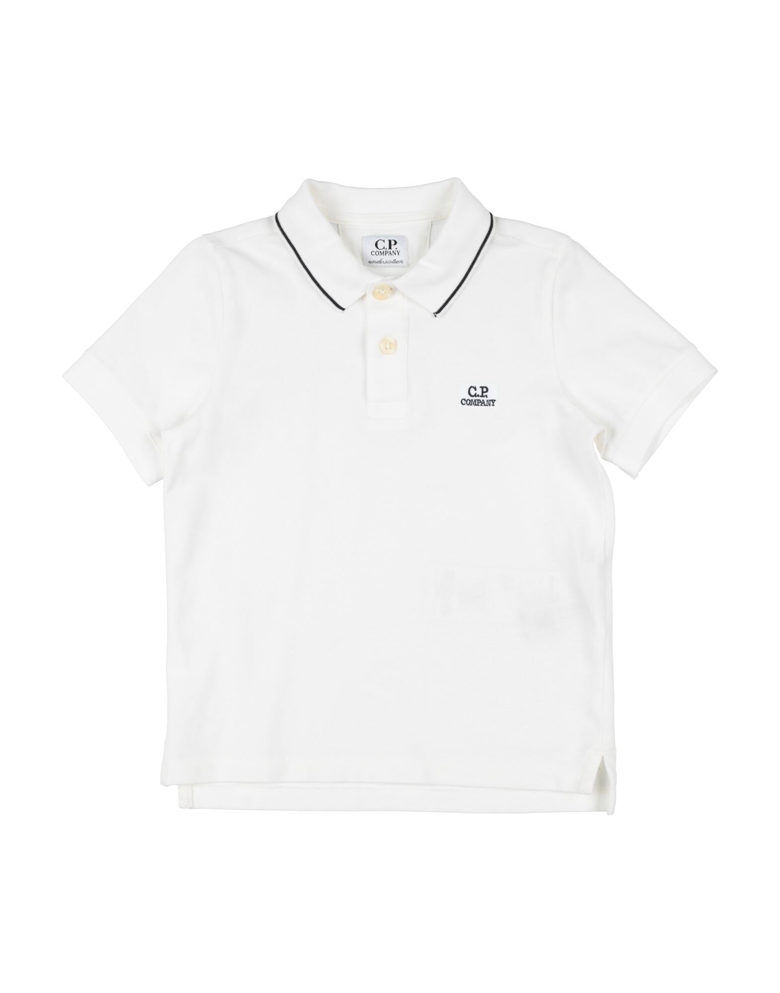 C.P. COMPANY UNDERSIXTEEN Poloshirt Kinder Weiß von C.P. COMPANY UNDERSIXTEEN