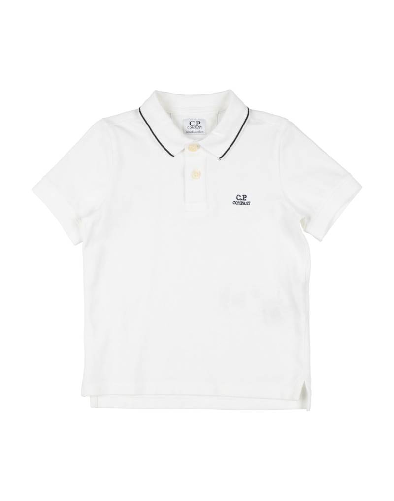 C.P. COMPANY UNDERSIXTEEN Poloshirt Kinder Weiß von C.P. COMPANY UNDERSIXTEEN