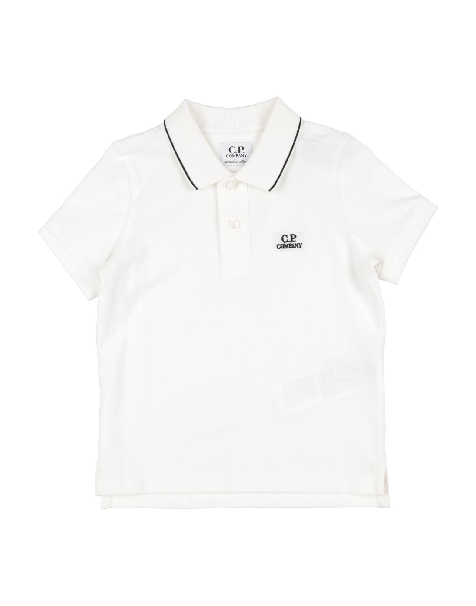 C.P. COMPANY UNDERSIXTEEN Poloshirt Kinder Weiß von C.P. COMPANY UNDERSIXTEEN