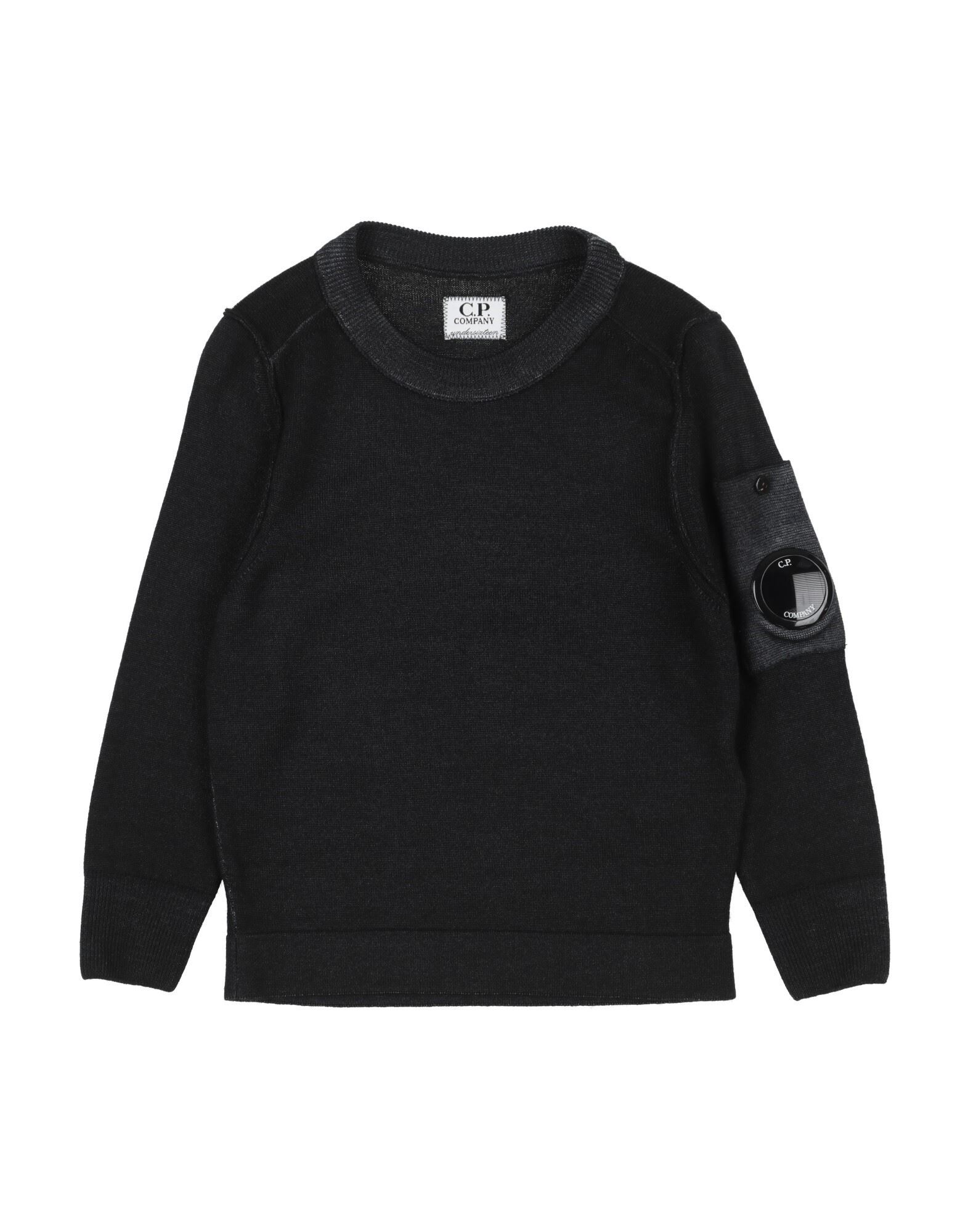 C.P. COMPANY UNDERSIXTEEN Pullover Kinder Schwarz von C.P. COMPANY UNDERSIXTEEN