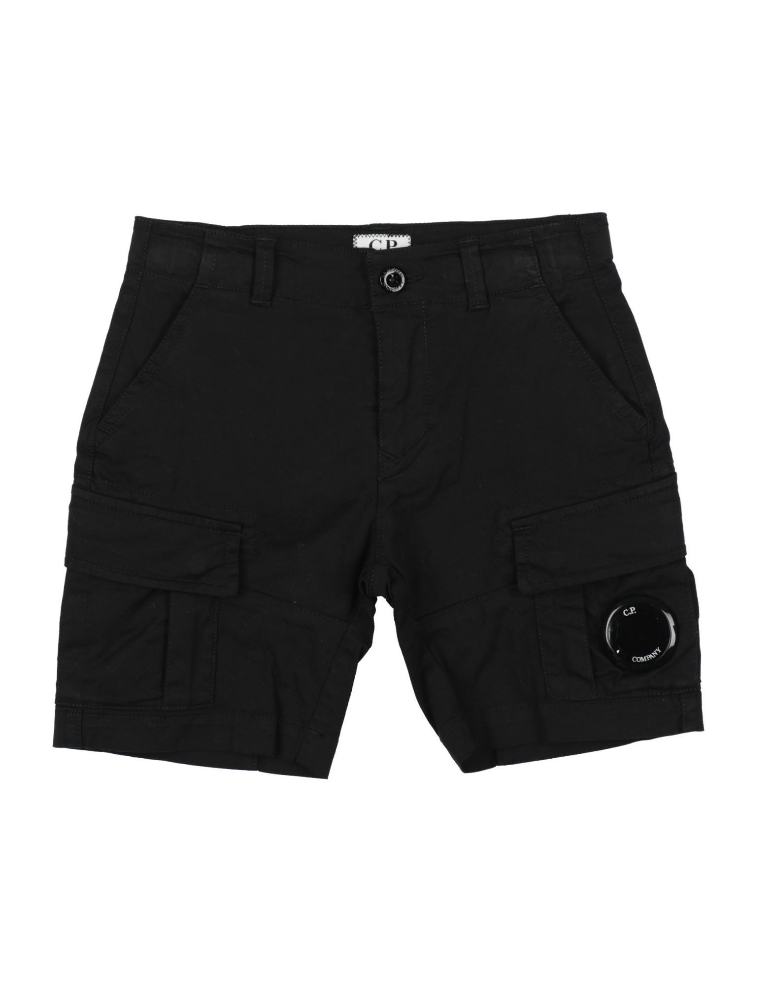 C.P. COMPANY UNDERSIXTEEN Shorts & Bermudashorts Kinder Schwarz von C.P. COMPANY UNDERSIXTEEN