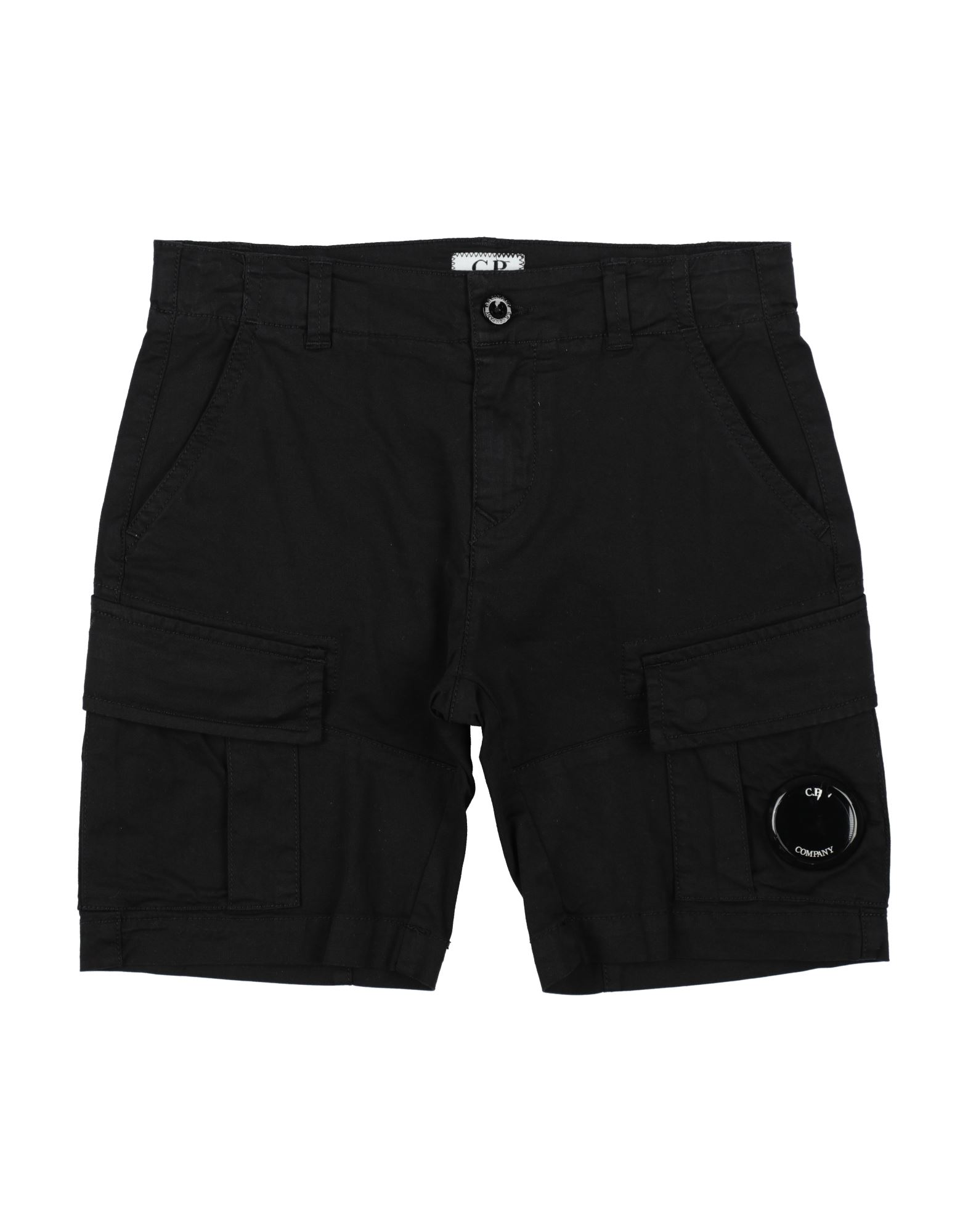 C.P. COMPANY UNDERSIXTEEN Shorts & Bermudashorts Kinder Schwarz C.P. COMPANY UNDERSIXTEEN Shorts & Bermudashorts Kinder Schwarz von C.P. COMPANY UNDERSIXTEEN