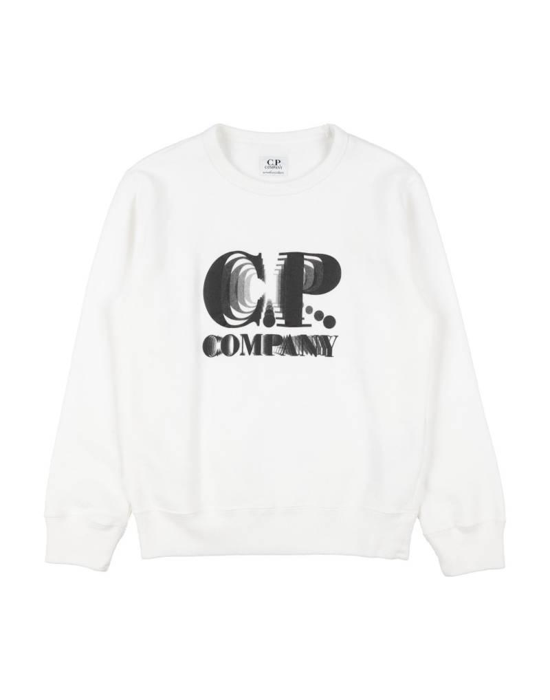 C.P. COMPANY UNDERSIXTEEN Sweatshirt Kinder Off white von C.P. COMPANY UNDERSIXTEEN
