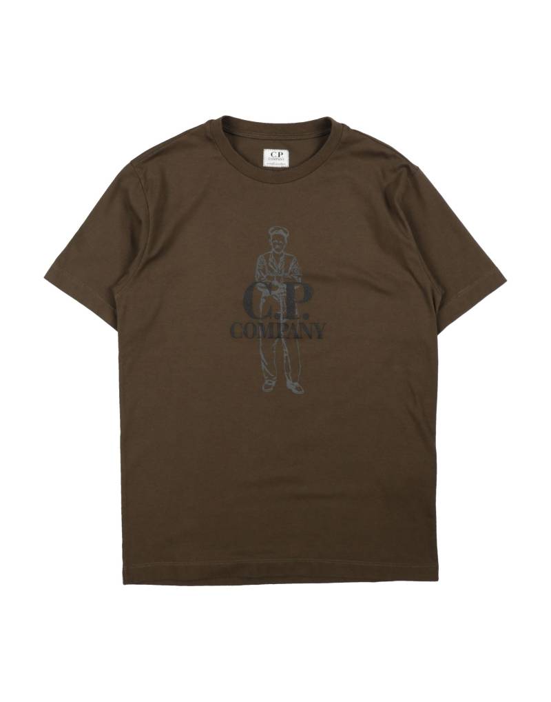 C.P. COMPANY UNDERSIXTEEN T-shirts Kinder Militärgrün von C.P. COMPANY UNDERSIXTEEN