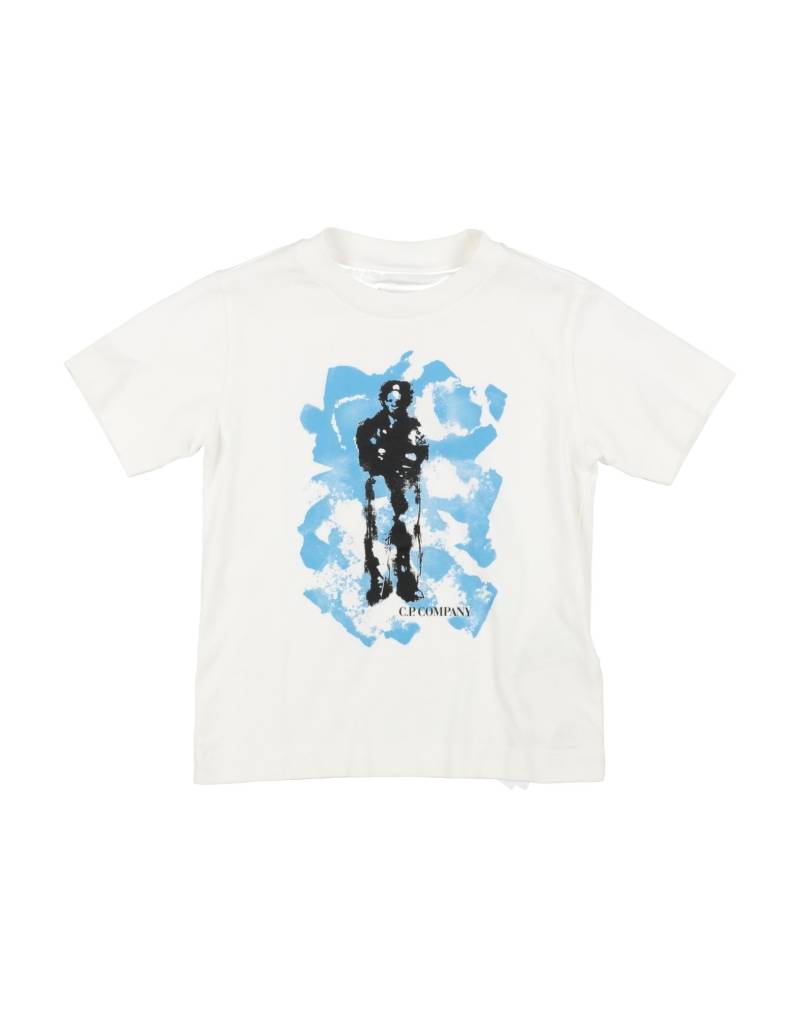C.P. COMPANY UNDERSIXTEEN T-shirts Kinder Off white von C.P. COMPANY UNDERSIXTEEN