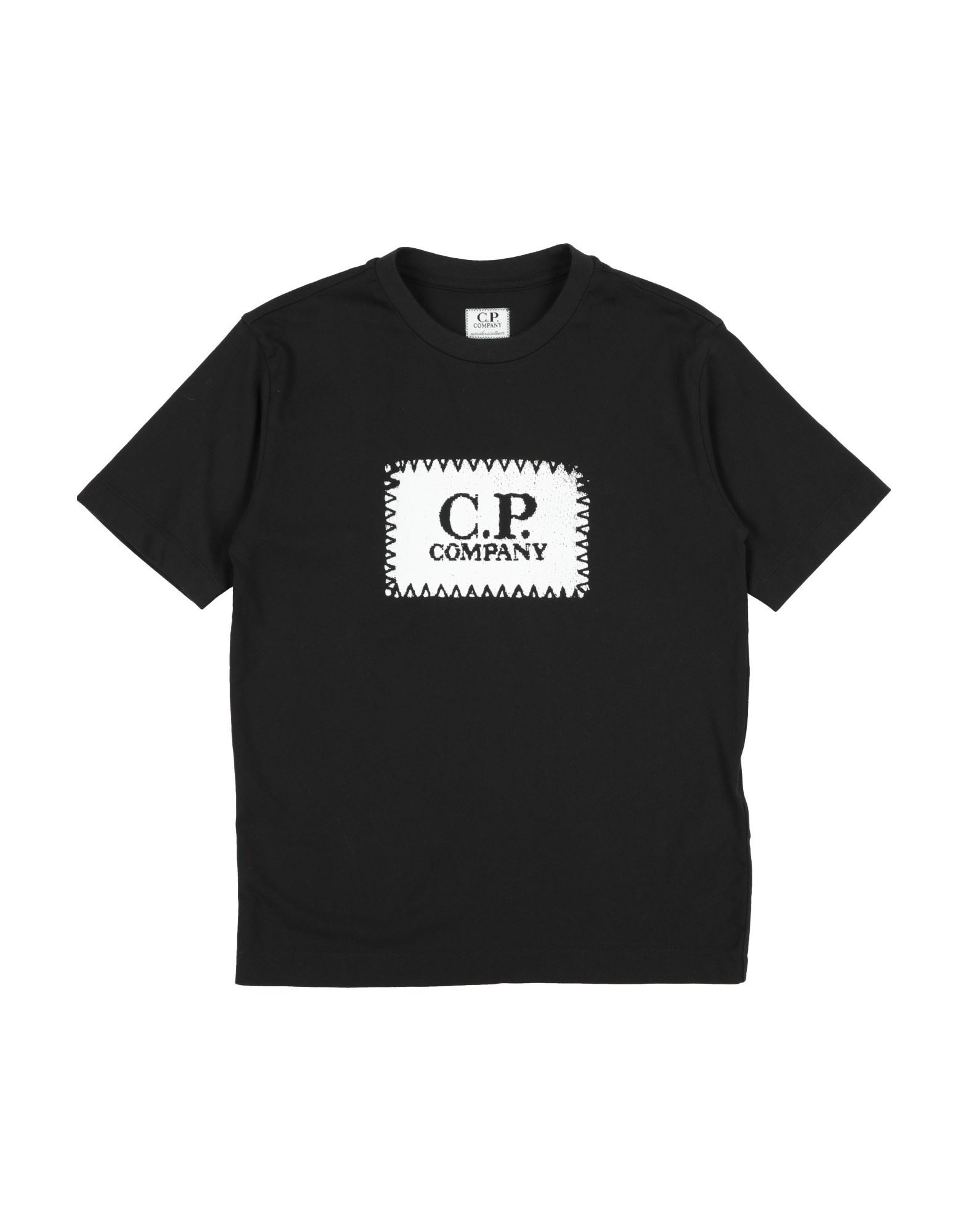 C.P. COMPANY UNDERSIXTEEN T-shirts Kinder Schwarz von C.P. COMPANY UNDERSIXTEEN