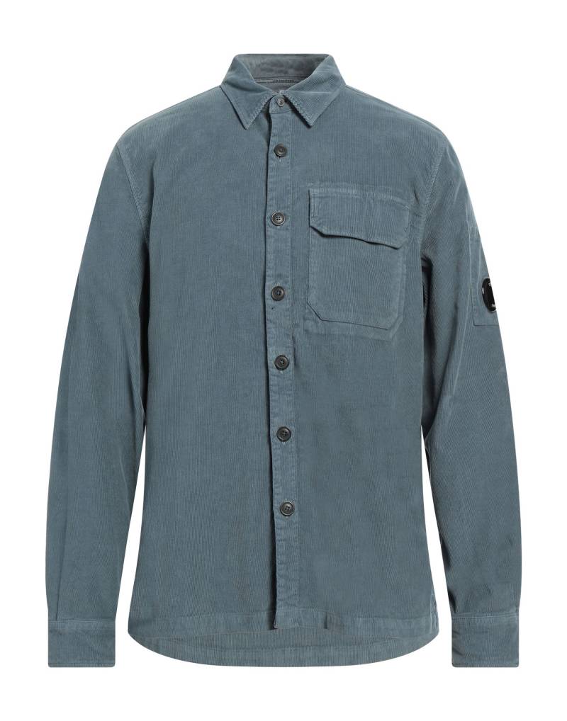 C.P. COMPANY Hemd Herren Blaugrau von C.P. COMPANY