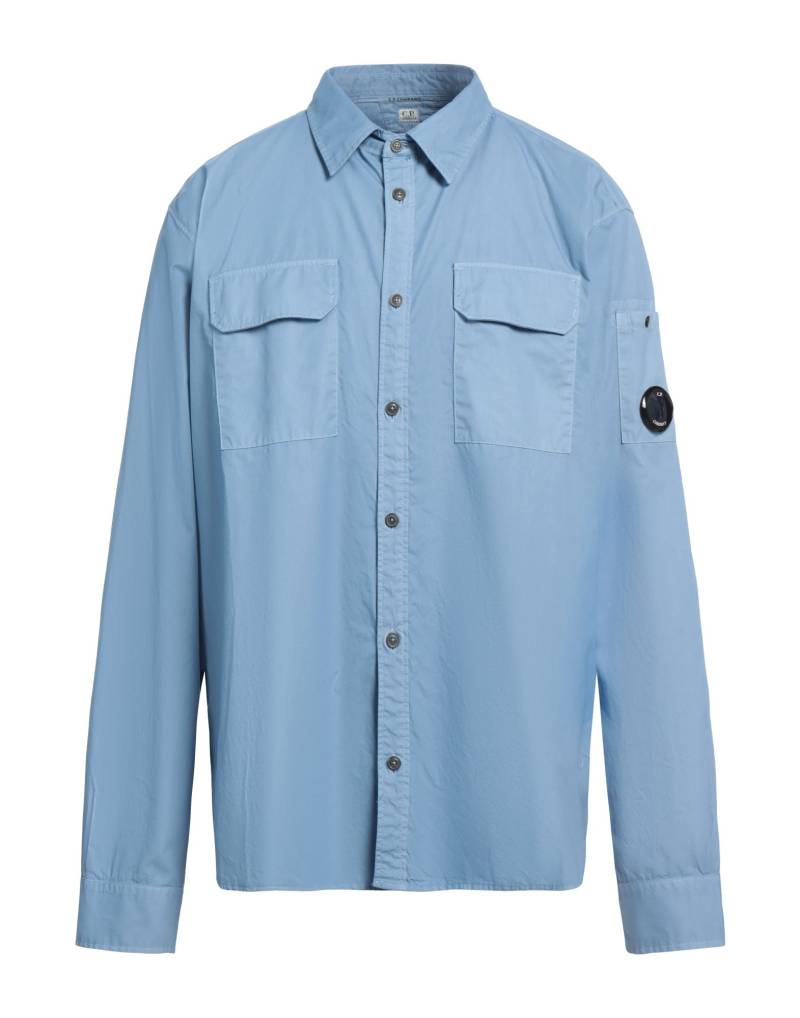 C.P. COMPANY Hemd Herren Blaugrau von C.P. COMPANY