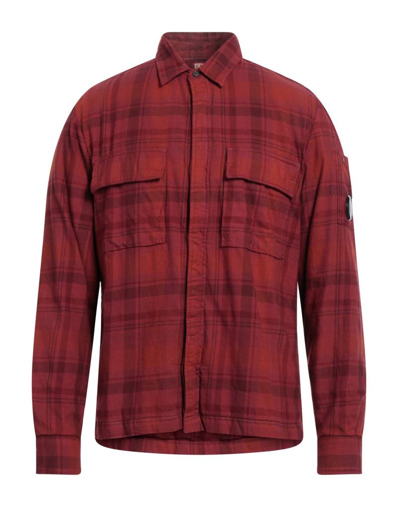 C.P. COMPANY Hemd Herren Bordeaux von C.P. COMPANY