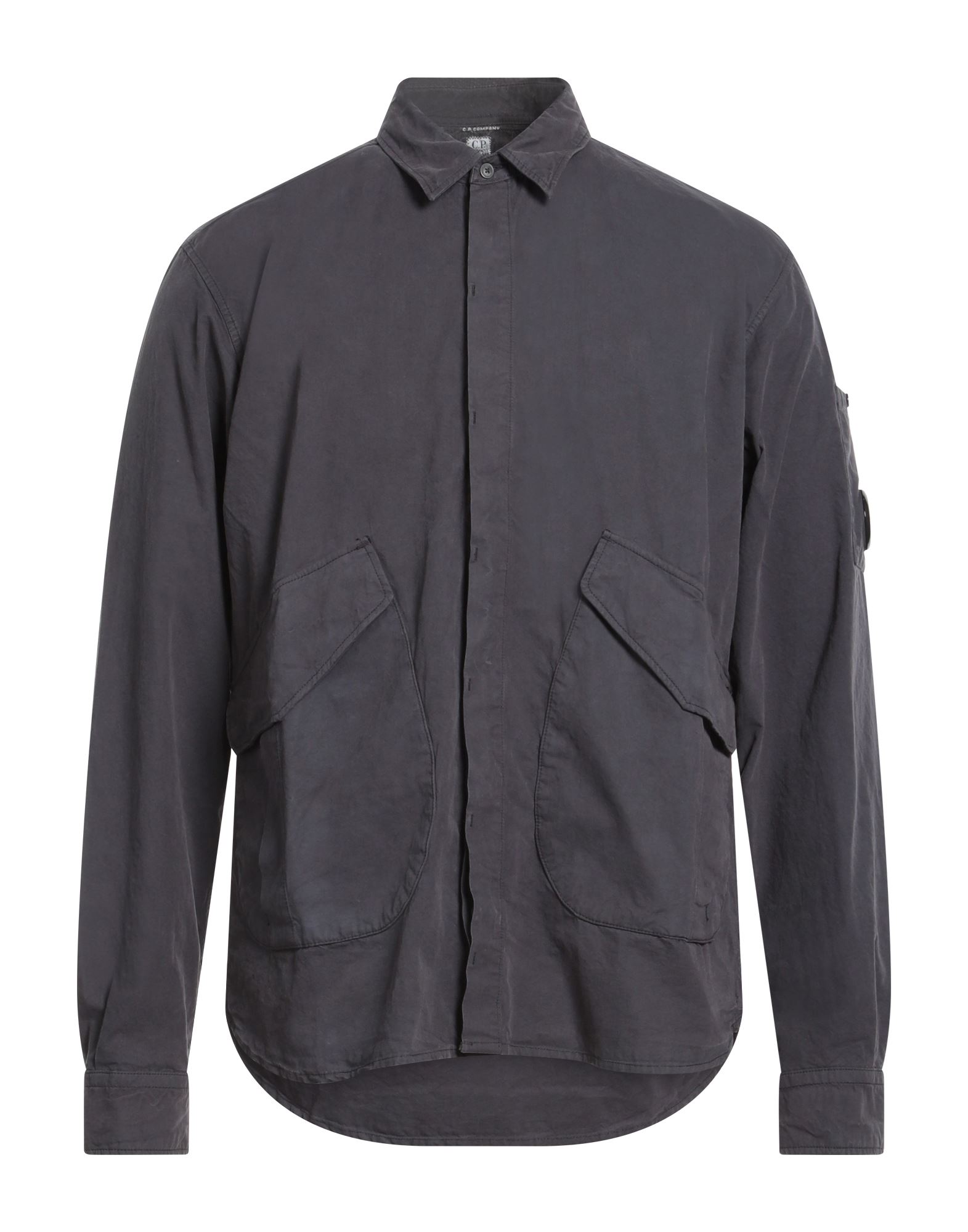 C.P. COMPANY Hemd Herren Braungrau von C.P. COMPANY