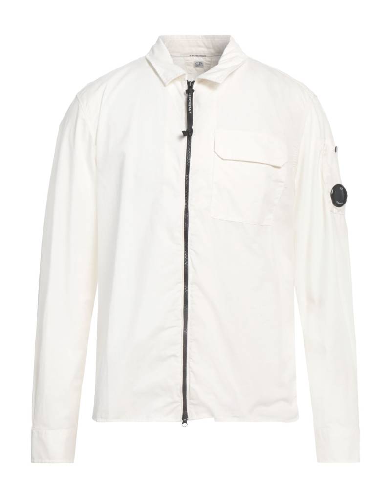 C.P. COMPANY Hemd Herren Off white von C.P. COMPANY