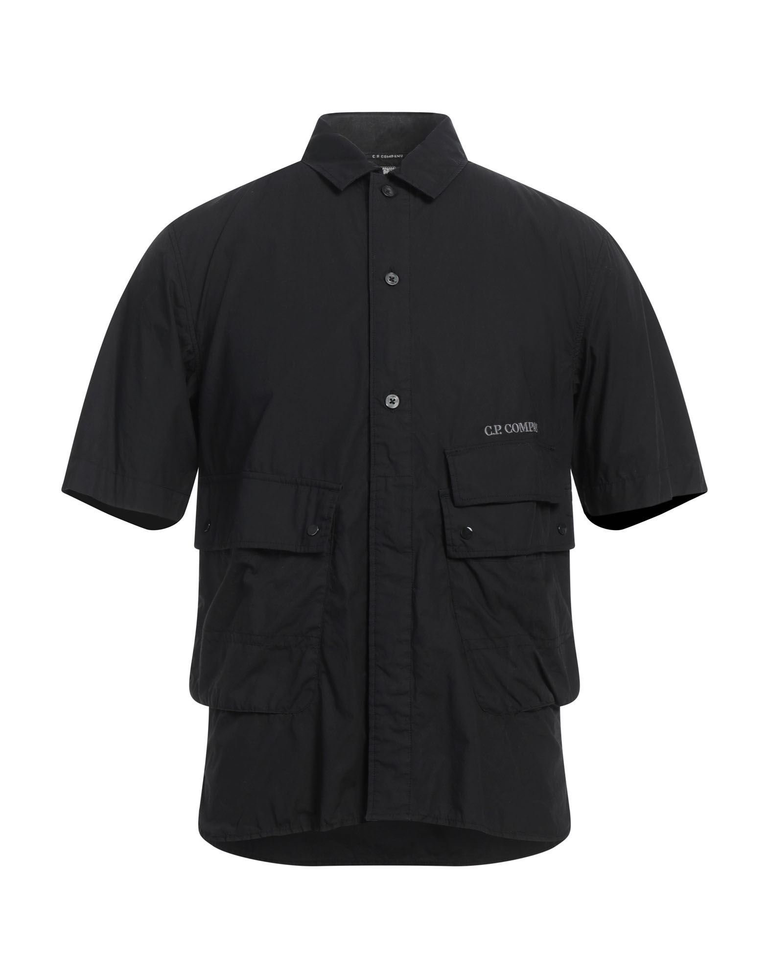 C.P. COMPANY Hemd Herren Schwarz C.P. COMPANY Hemd Herren Schwarz von C.P. COMPANY