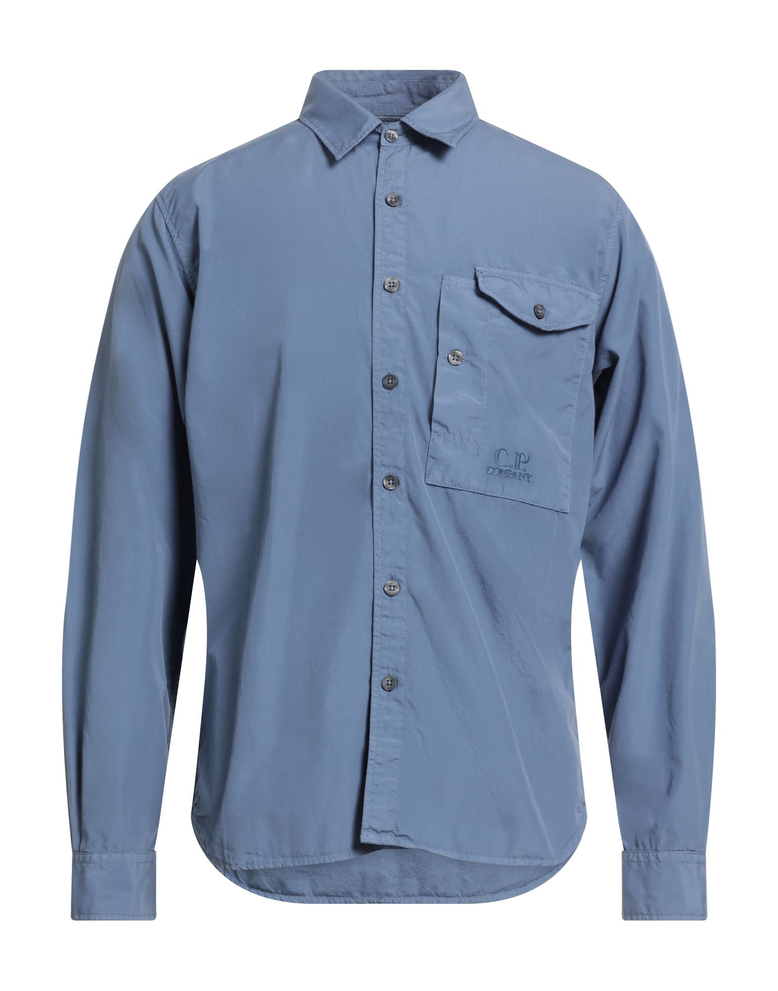C.P. COMPANY Hemd Herren Taubenblau von C.P. COMPANY