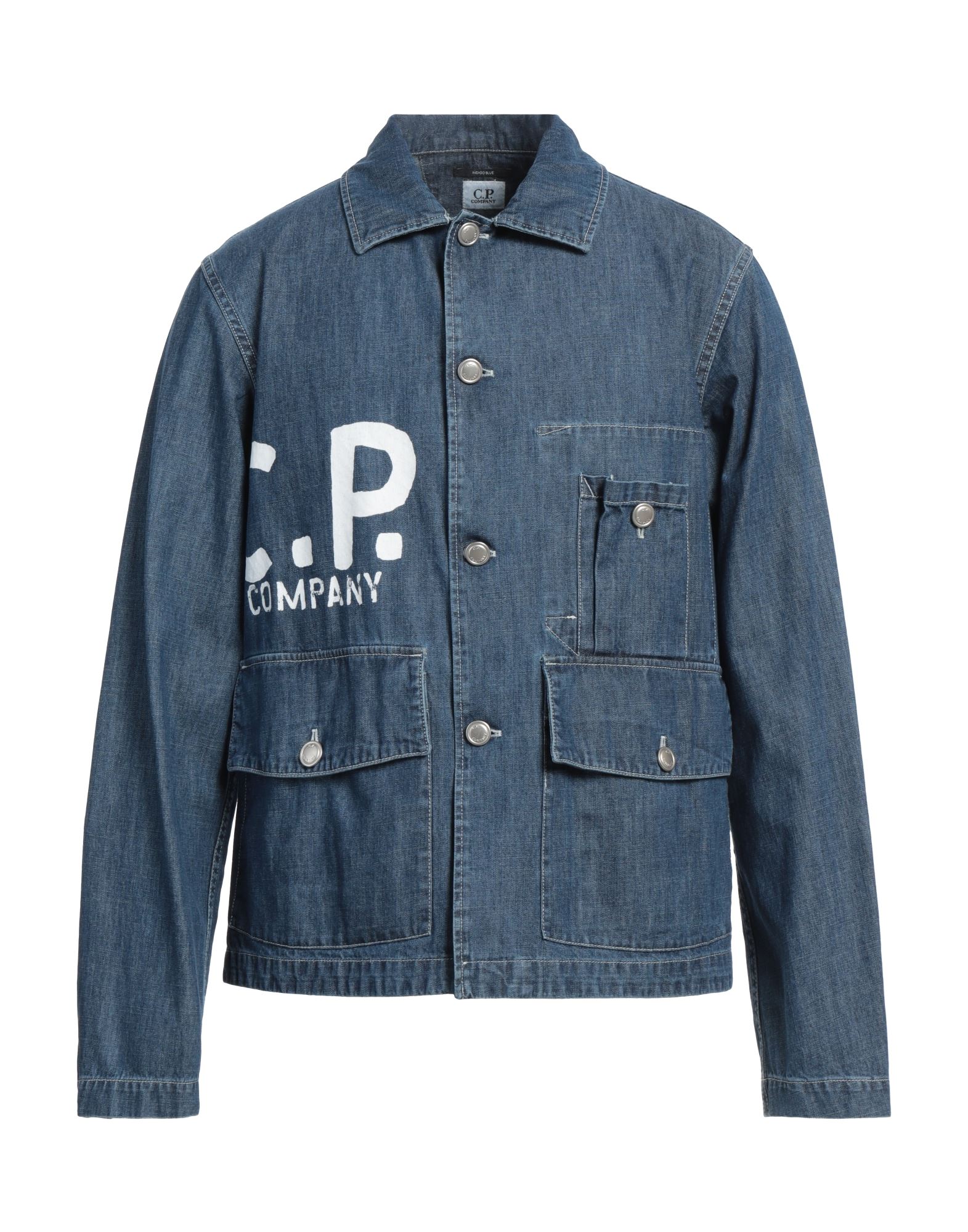 C.P. COMPANY Jeansjacke/-mantel Herren Blau von C.P. COMPANY