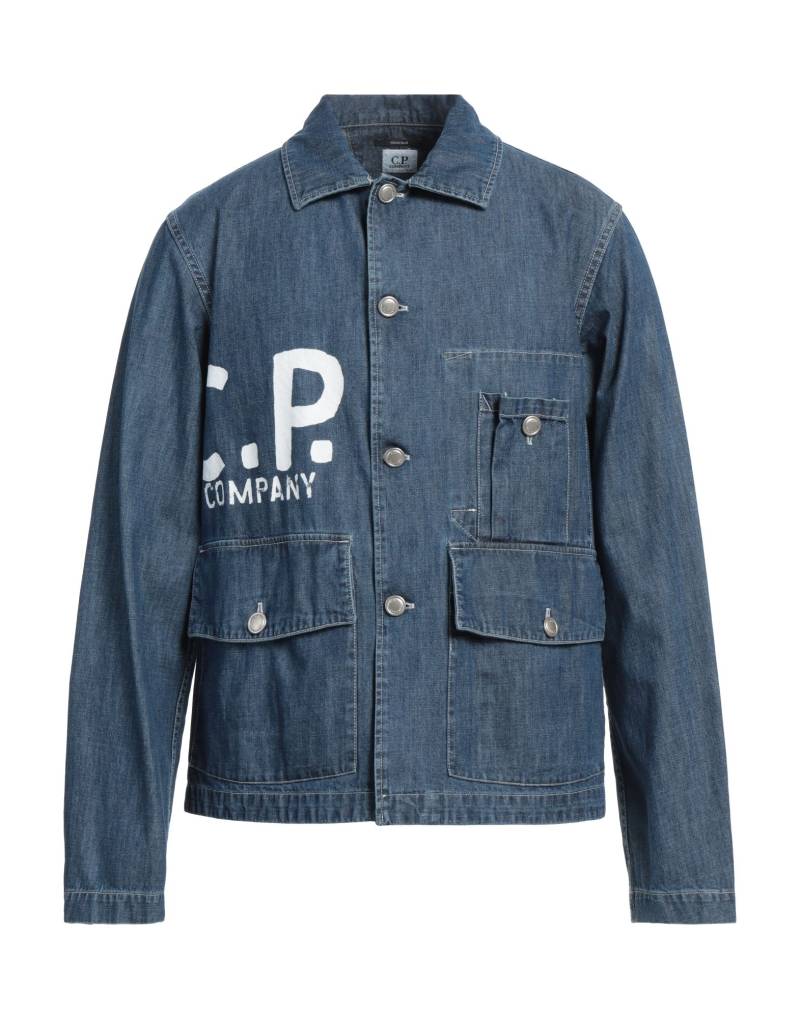 C.P. COMPANY Jeansjacke/-mantel Herren Blau von C.P. COMPANY