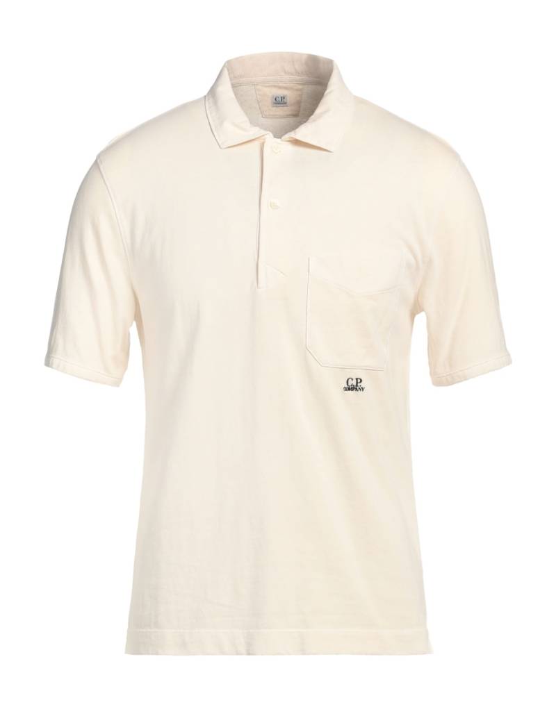 C.P. COMPANY Poloshirt Herren Cremeweiß von C.P. COMPANY