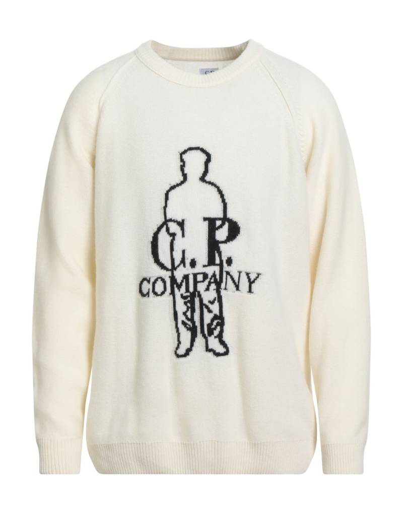 C.P. COMPANY Pullover Herren Cremeweiß von C.P. COMPANY