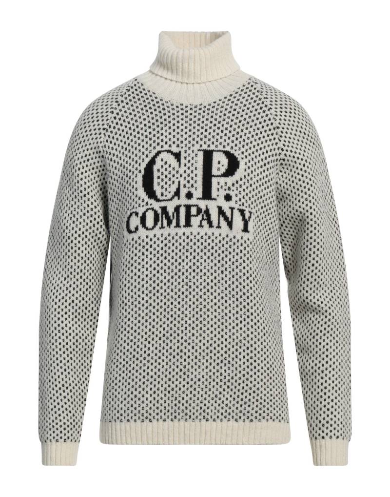 C.P. COMPANY Rollkragenpullover Herren Cremeweiß von C.P. COMPANY