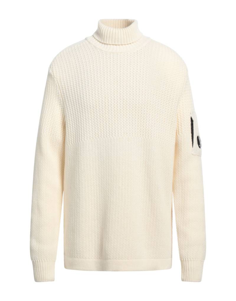 C.P. COMPANY Rollkragenpullover Herren Cremeweiß von C.P. COMPANY