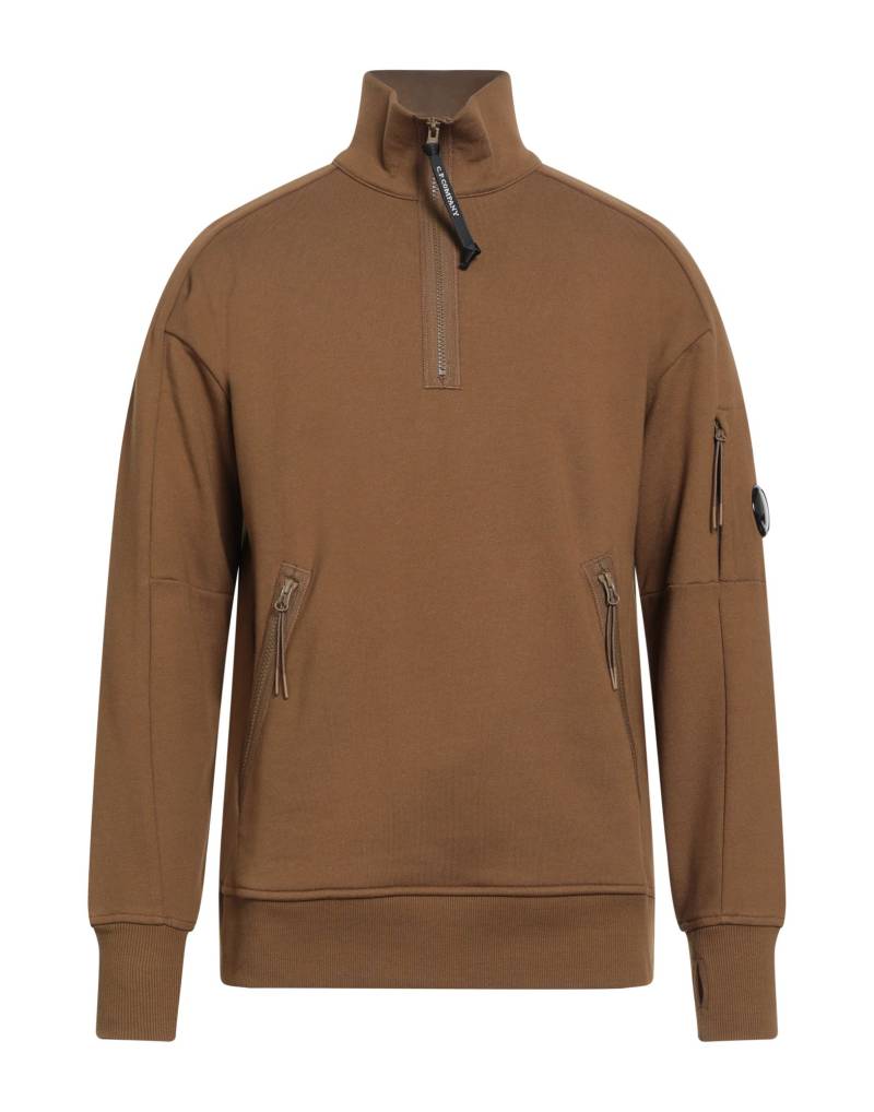 C.P. COMPANY Sweatshirt Herren Braun von C.P. COMPANY