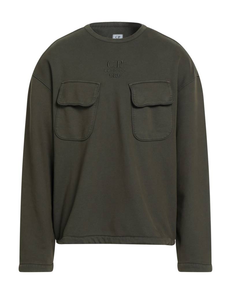 C.P. COMPANY Sweatshirt Herren Dunkelgrün von C.P. COMPANY