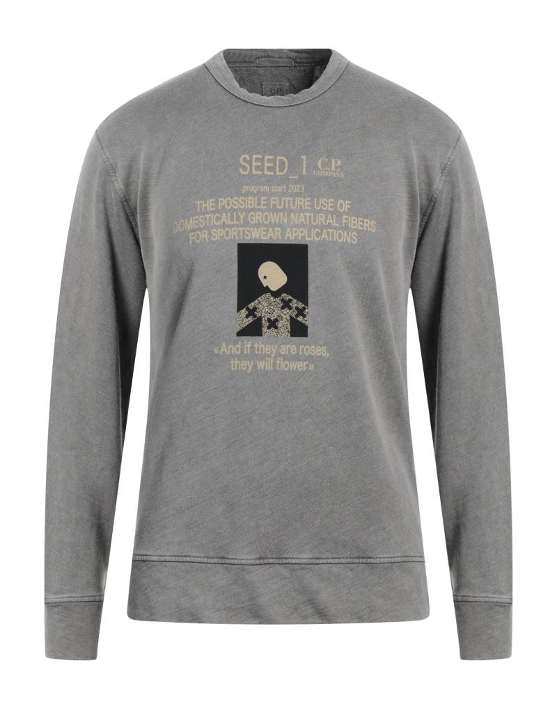 C.P. COMPANY Sweatshirt Herren Grau von C.P. COMPANY