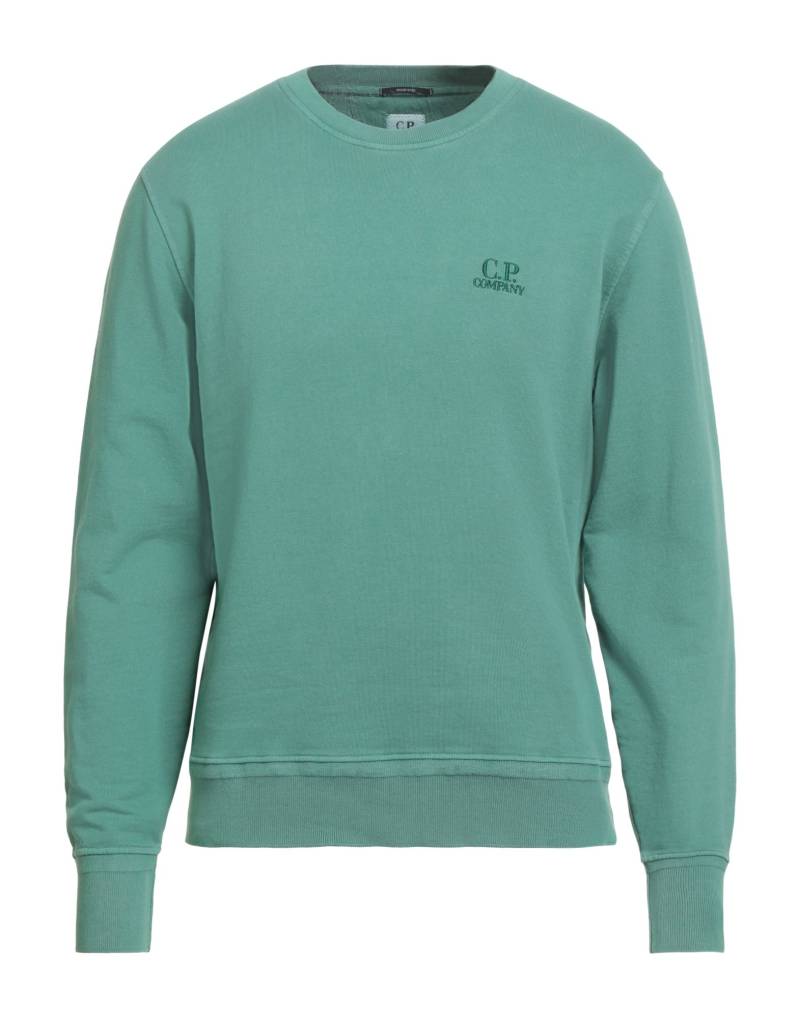 C.P. COMPANY Sweatshirt Herren Grün von C.P. COMPANY