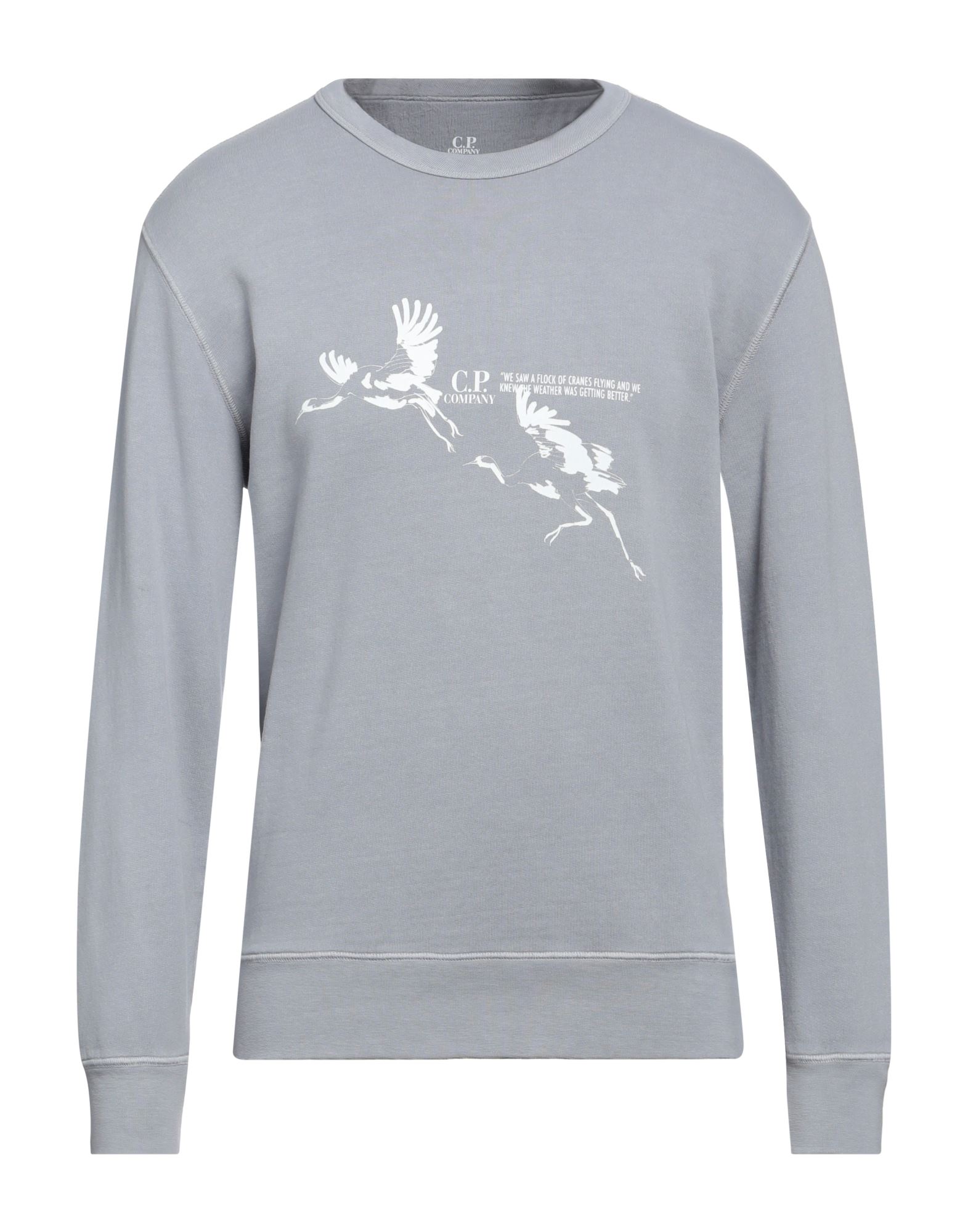 C.P. COMPANY Sweatshirt Herren Hellgrau von C.P. COMPANY