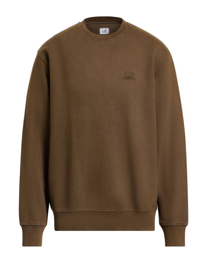 C.P. COMPANY Sweatshirt Herren Khaki von C.P. COMPANY