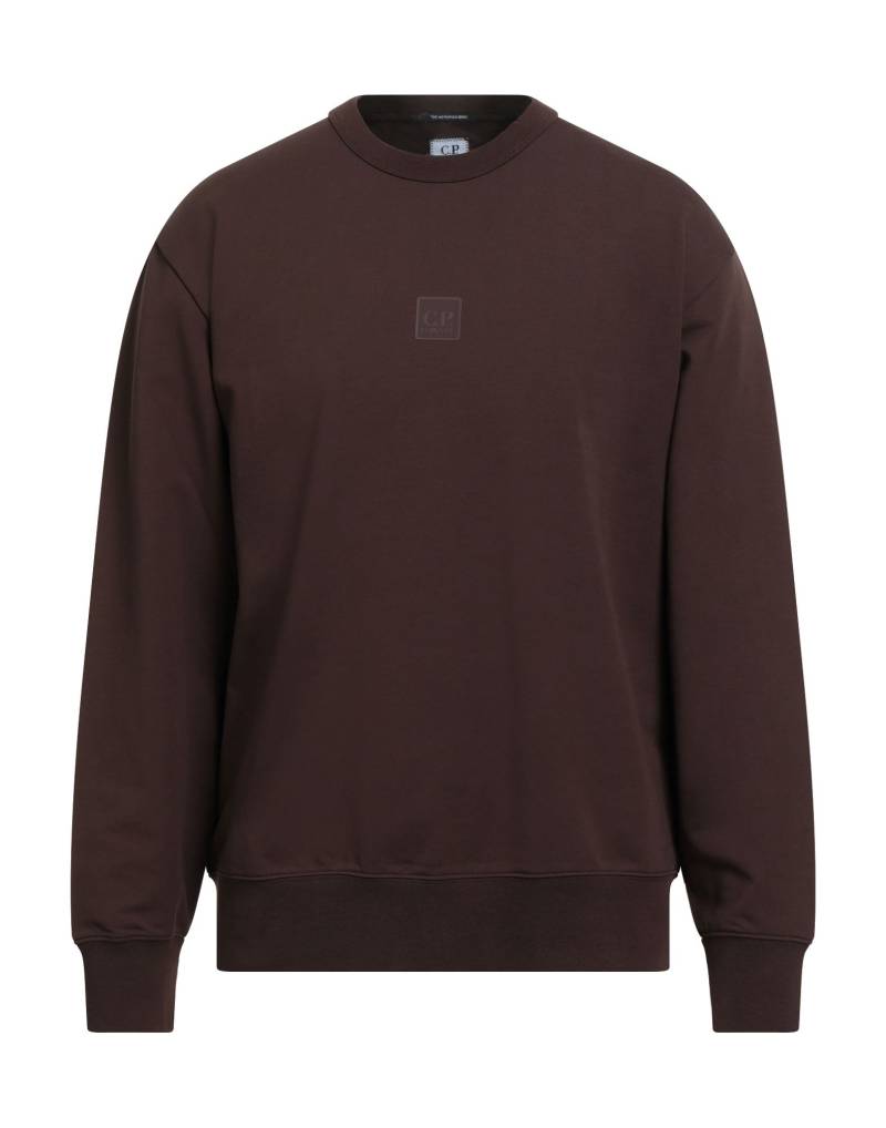 C.P. COMPANY Sweatshirt Herren Schokobraun von C.P. COMPANY