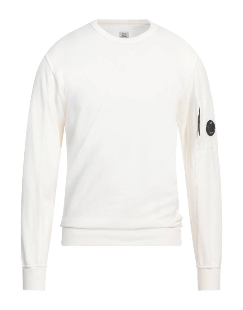 C.P. COMPANY Sweatshirt Herren Weiß von C.P. COMPANY