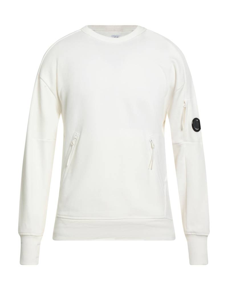 C.P. COMPANY Sweatshirt Herren Weiß von C.P. COMPANY