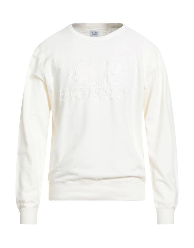 C.P. COMPANY Sweatshirt Herren Weiß von C.P. COMPANY