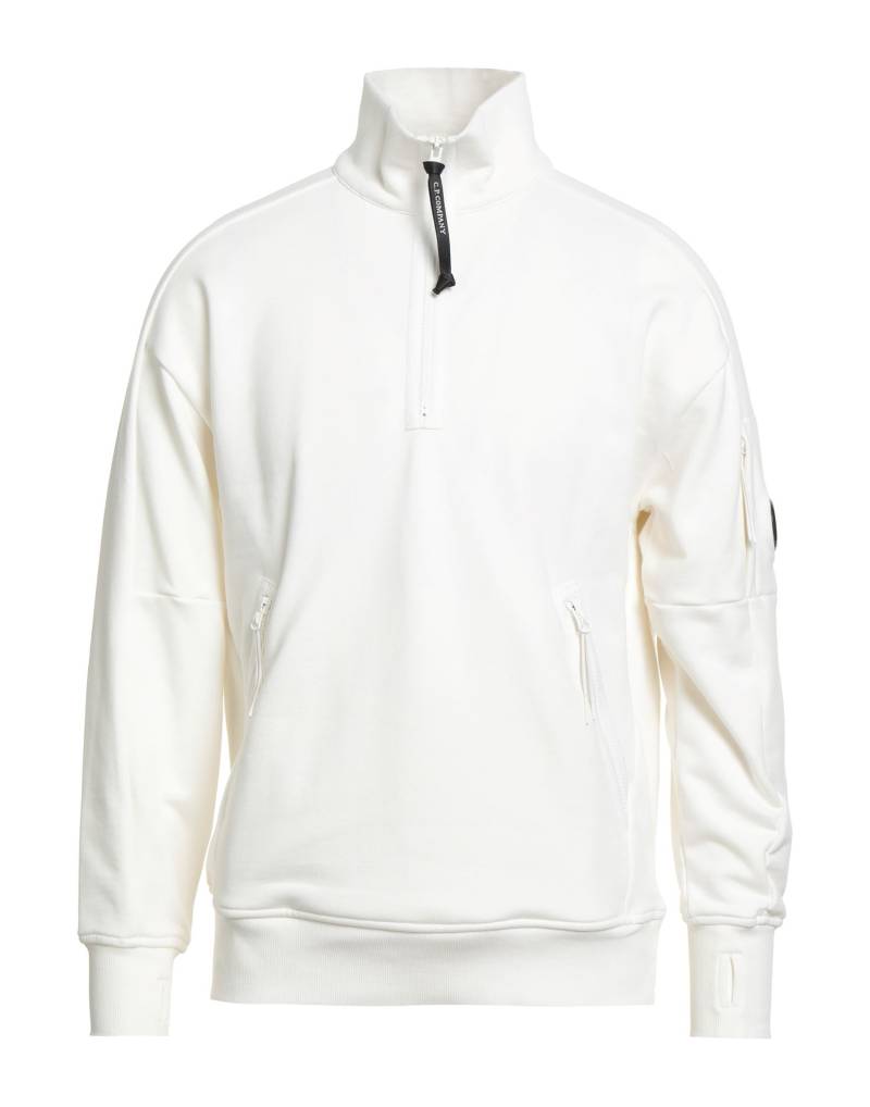 C.P. COMPANY Sweatshirt Herren Weiß von C.P. COMPANY