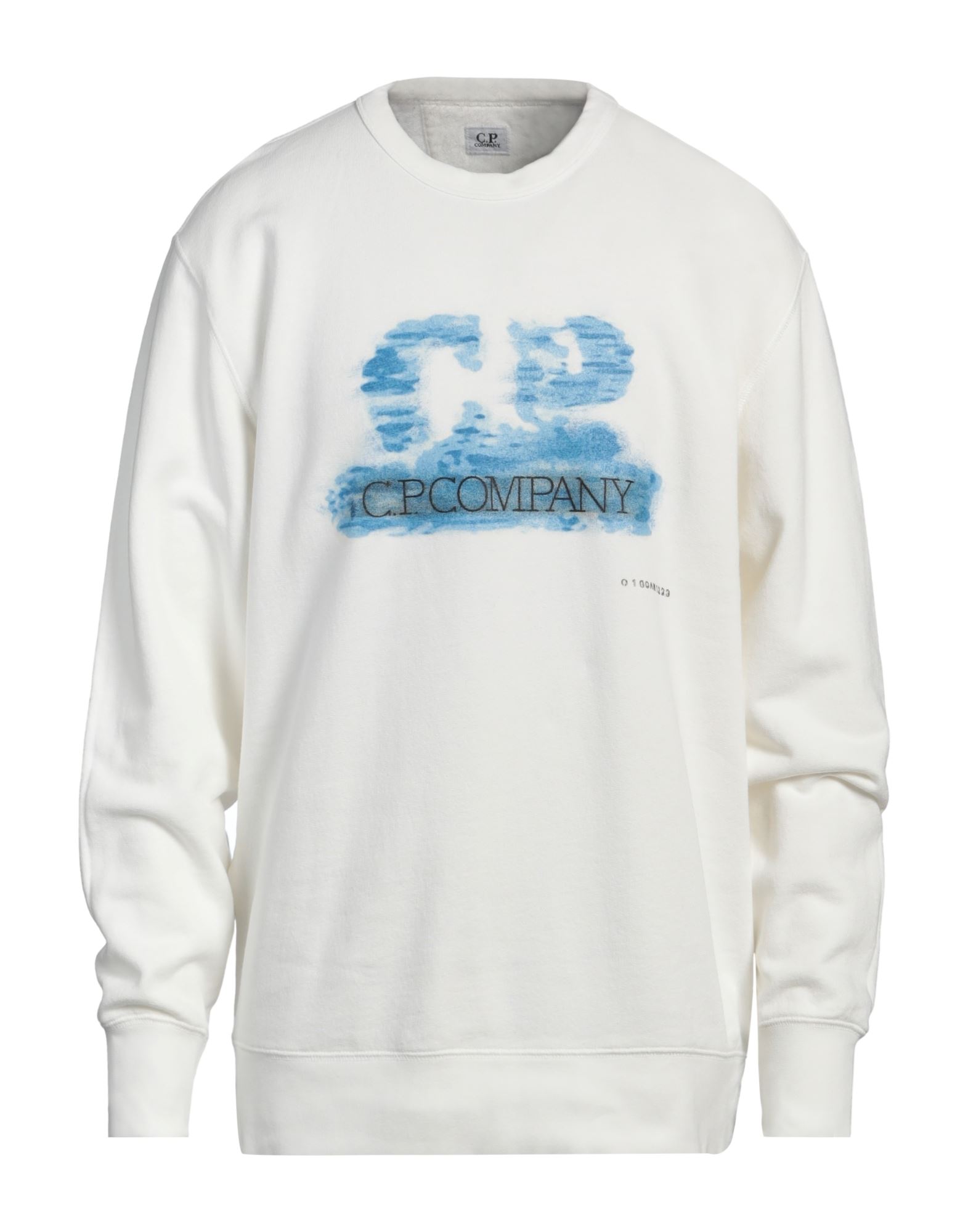C.P. COMPANY Sweatshirt Herren Weiß von C.P. COMPANY