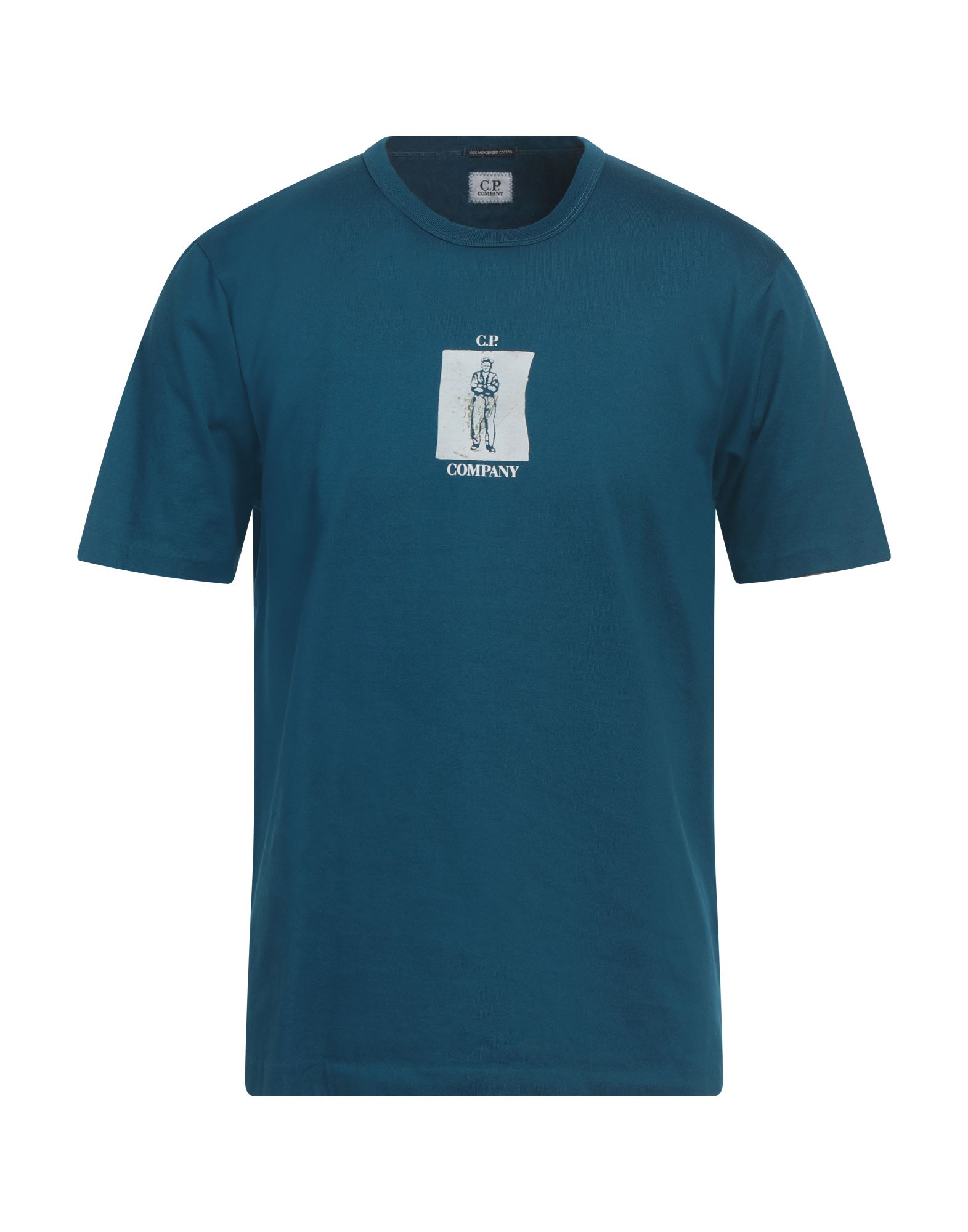 C.P. COMPANY T-shirts Herren Aquamarin C.P. COMPANY T-shirts Herren Aquamarin von C.P. COMPANY