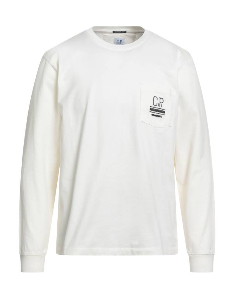 C.P. COMPANY T-shirts Herren Elfenbein von C.P. COMPANY