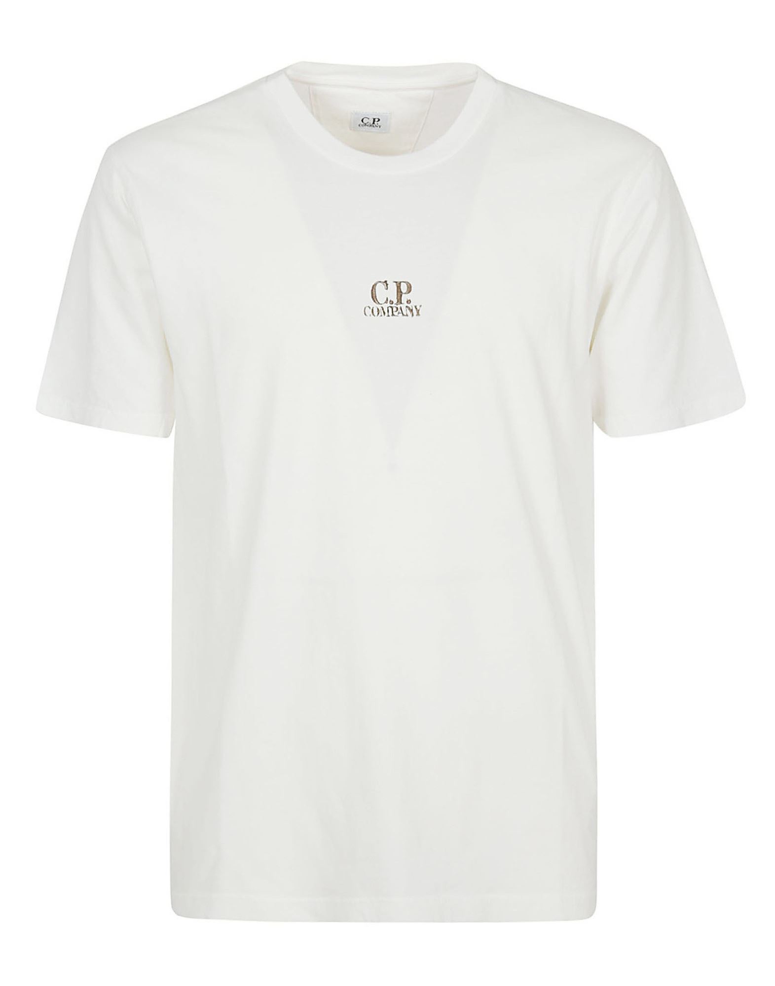 C.P. COMPANY T-shirts Herren Elfenbein von C.P. COMPANY