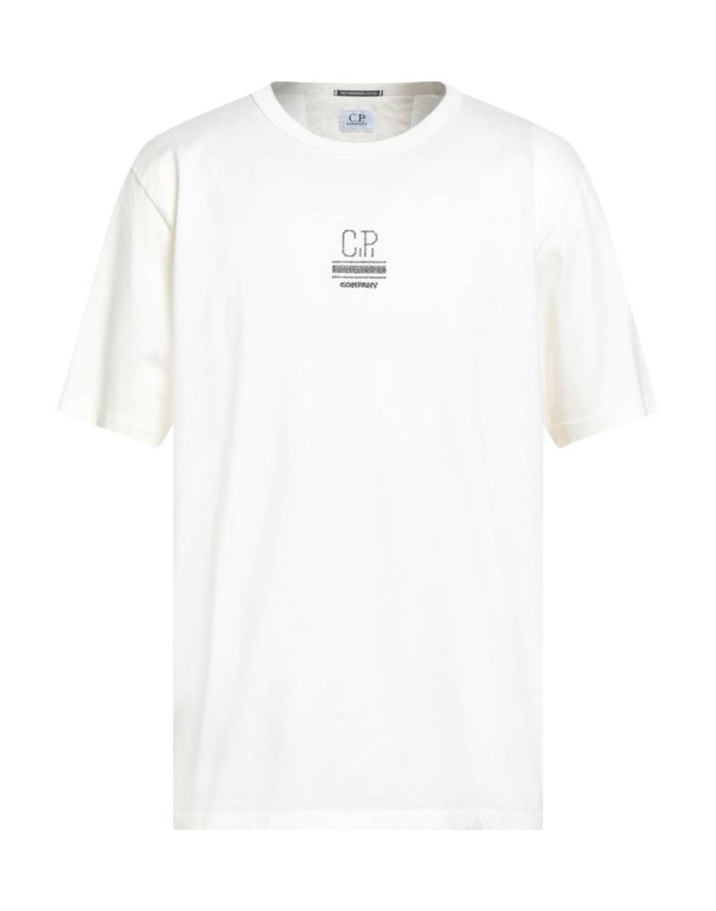 C.P. COMPANY T-shirts Herren Elfenbein von C.P. COMPANY