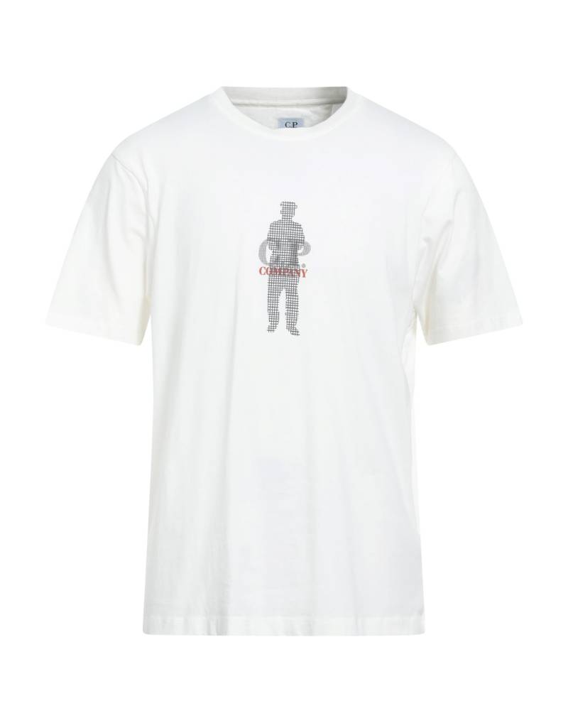 C.P. COMPANY T-shirts Herren Elfenbein von C.P. COMPANY
